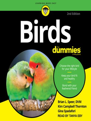 cover image of Birds for Dummies